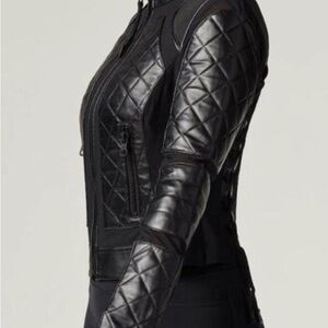 Women's Quilted Black Jacket